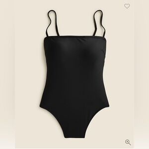 J crew black one piece sz 8